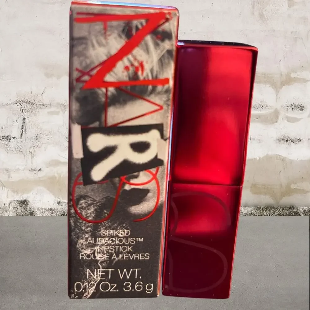 NARS Spiked Audacious Lipstick — Deep Brown Ruby Case